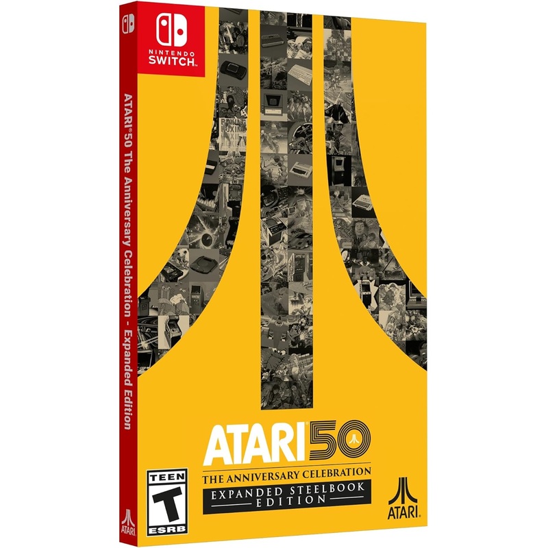 Atari 50 The Anniversary Celebration Expanded Steelbook Edition Switch Used