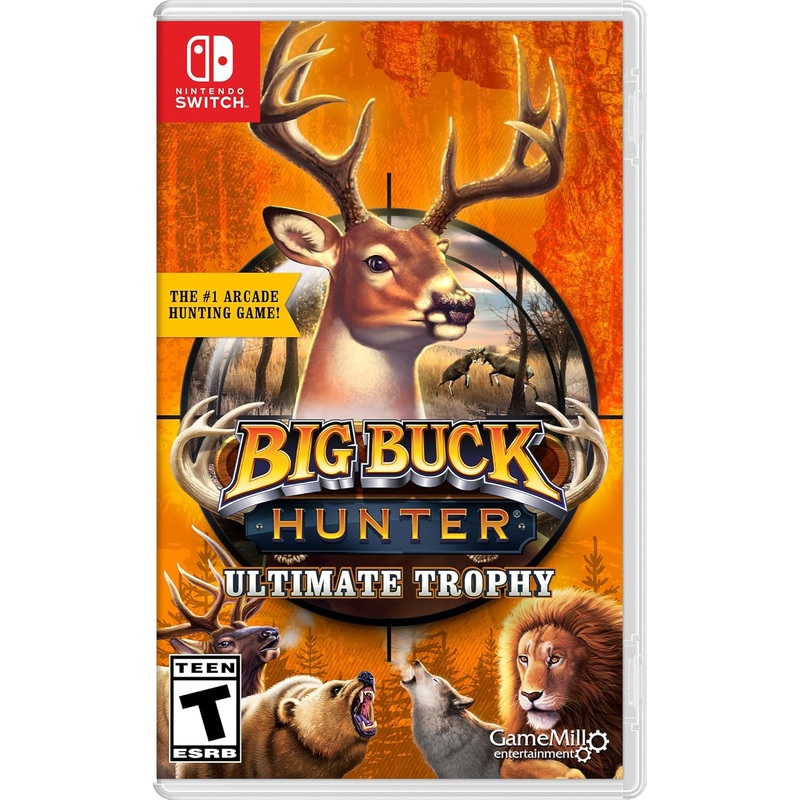 Big Buck Hunter Ultimate Trophy Switch Used