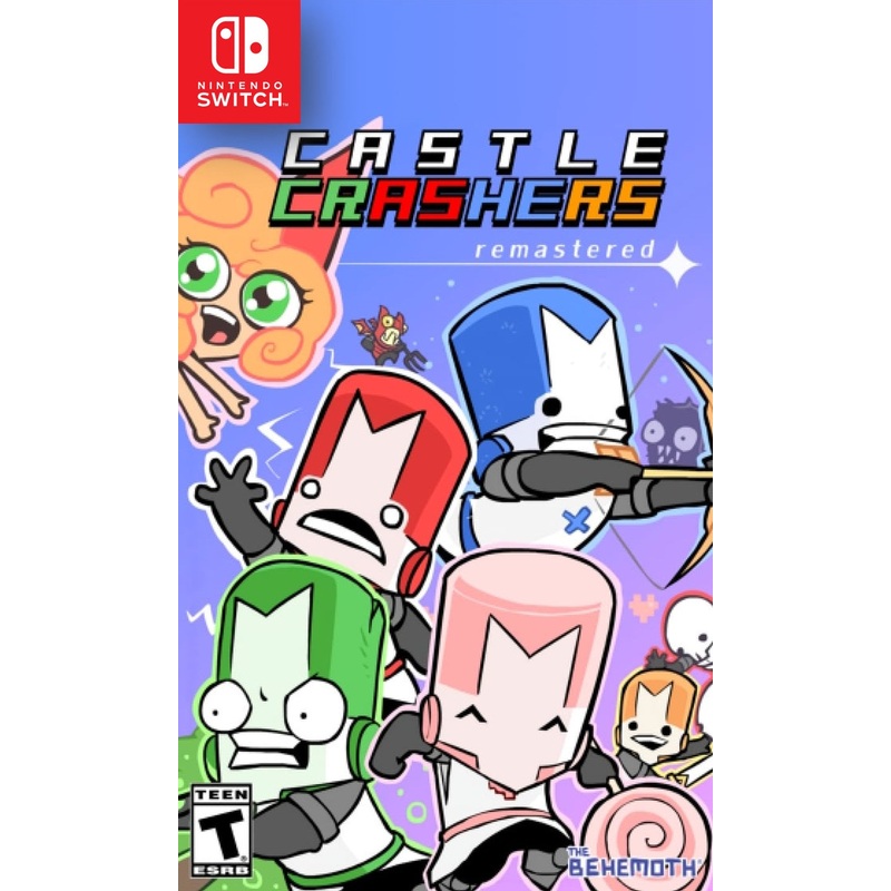 Castle Crashers Remastered Switch New