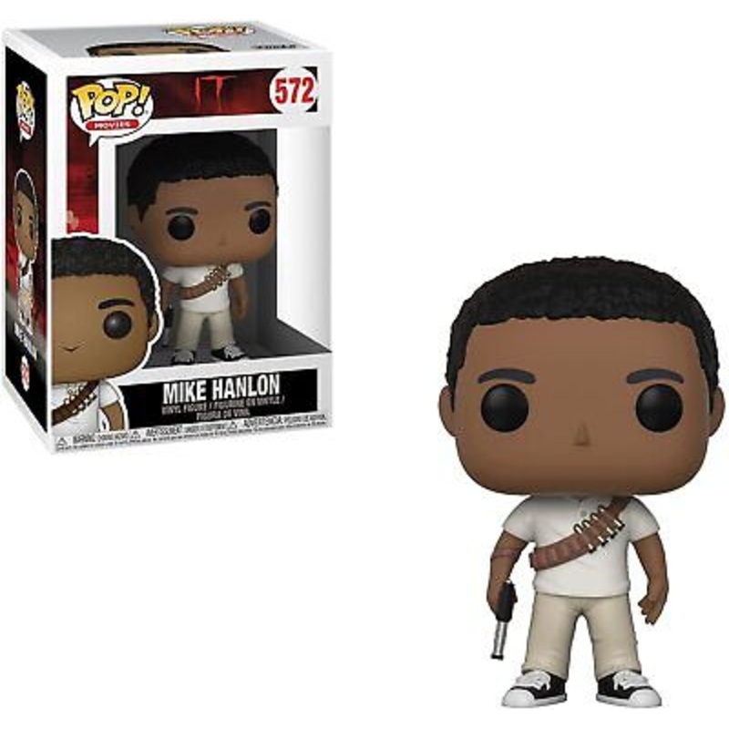 Funko Pop Movies It Mike Hanlon Some Sticker Residue On Box Bottom Used