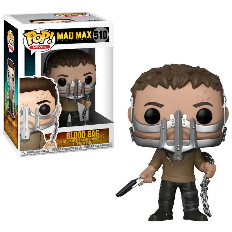 Funko Pop Movies Mad Max Blood Bag New
