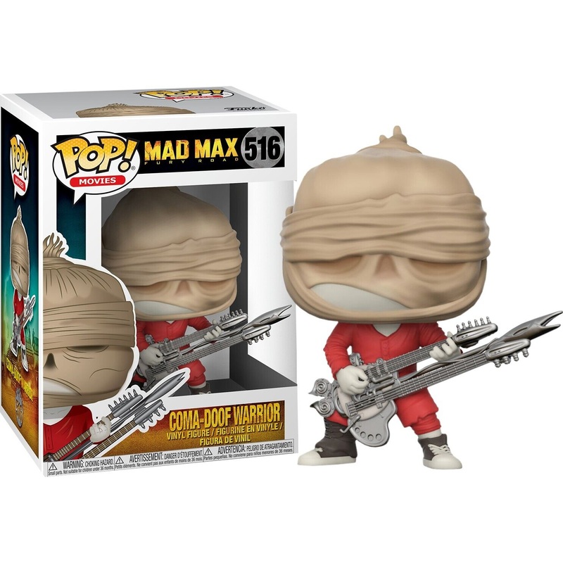 Funko Pop Movies Mad Max Coma-Doof Warrior New