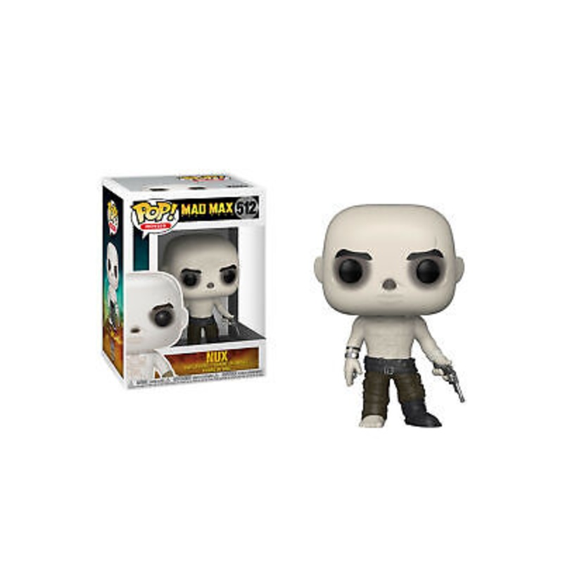 Funko Pop Movies Mad Max Nux Some Sticker Residue On Box Bottom Used
