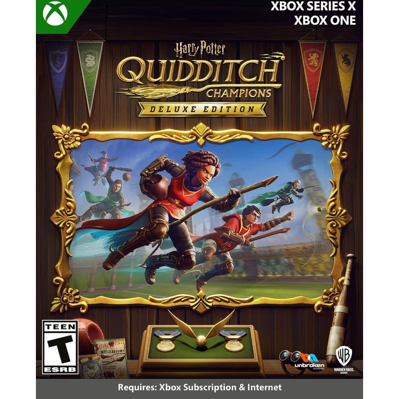 Harry Potter Quidditch Champions Deluxe Edition Online Only Xbox Series X Xbox One Used