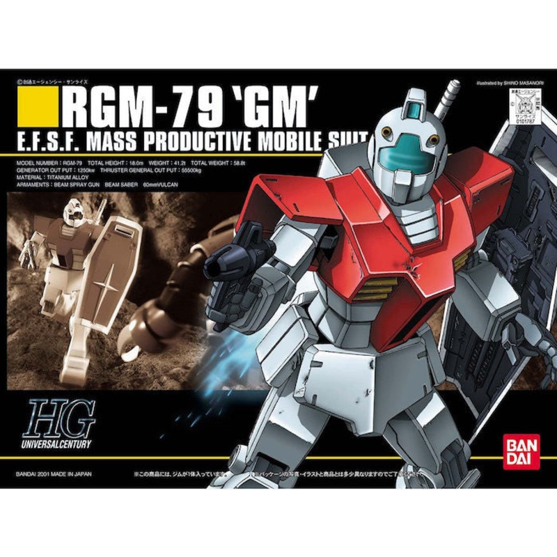 HGUC - 20 RGM-79 GM - 1/144 Model Kit New