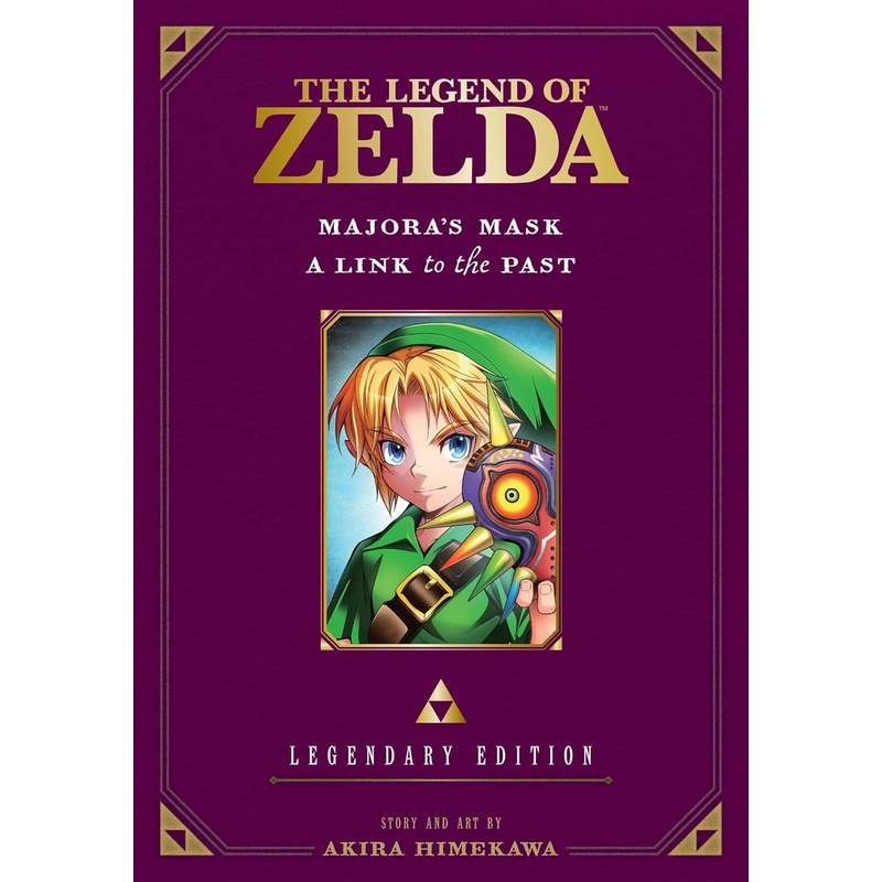 Legend of Zelda Majoras Mask Link to the Past Legendary Edition Manga New