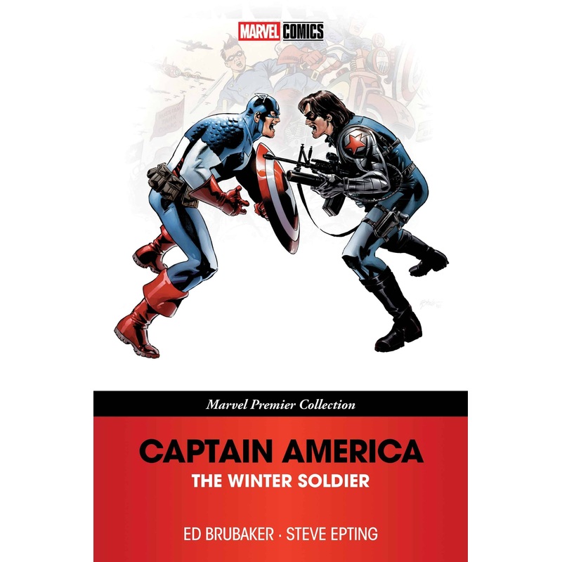 Marvel Premier Collection Captain America Winter Soldier Trade Paper Back New