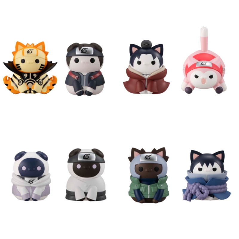 Mega Cat Project: Project Naruto Shippuden Nyaruto! Fourth Great Ninja War (Blind Box) Figure New