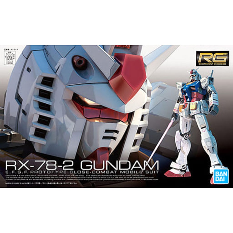 RG - 01 RX-78-2 Gundam - 1/144 Model Kit New