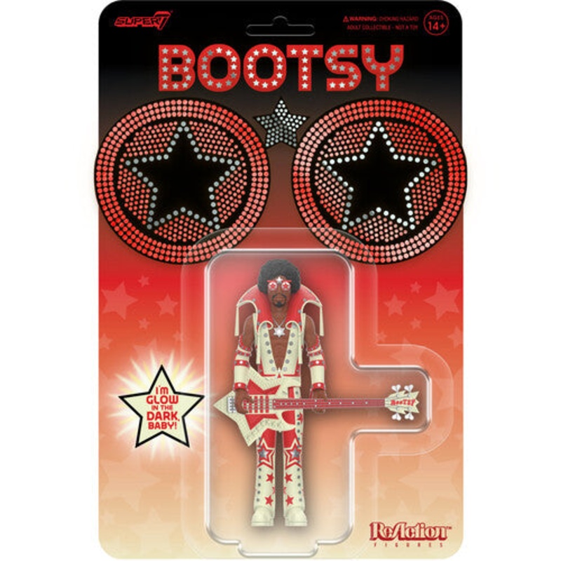 S7 Bootsy Collins Glow in Dark Figure New
