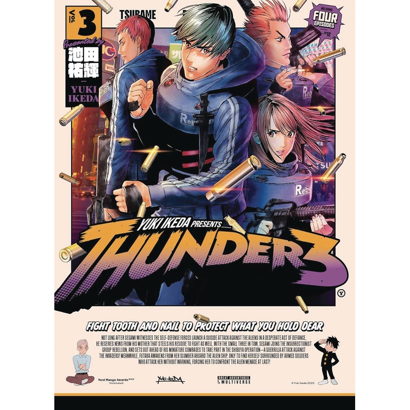 Thunder3 Vol 03 Manga New