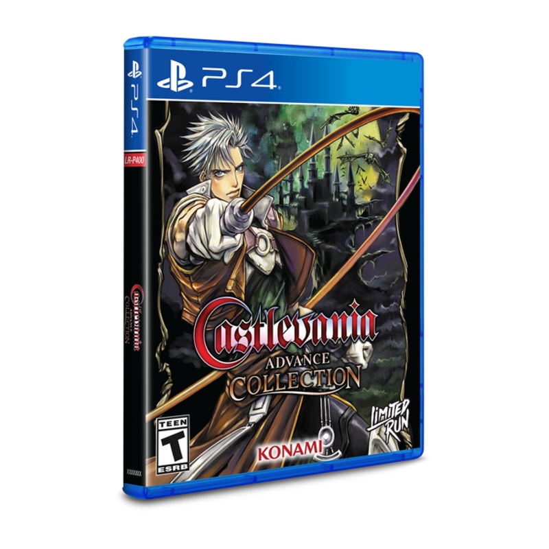 Castlevania Advance Collection Circle Of The Moon Limited Run Games PS4 Used