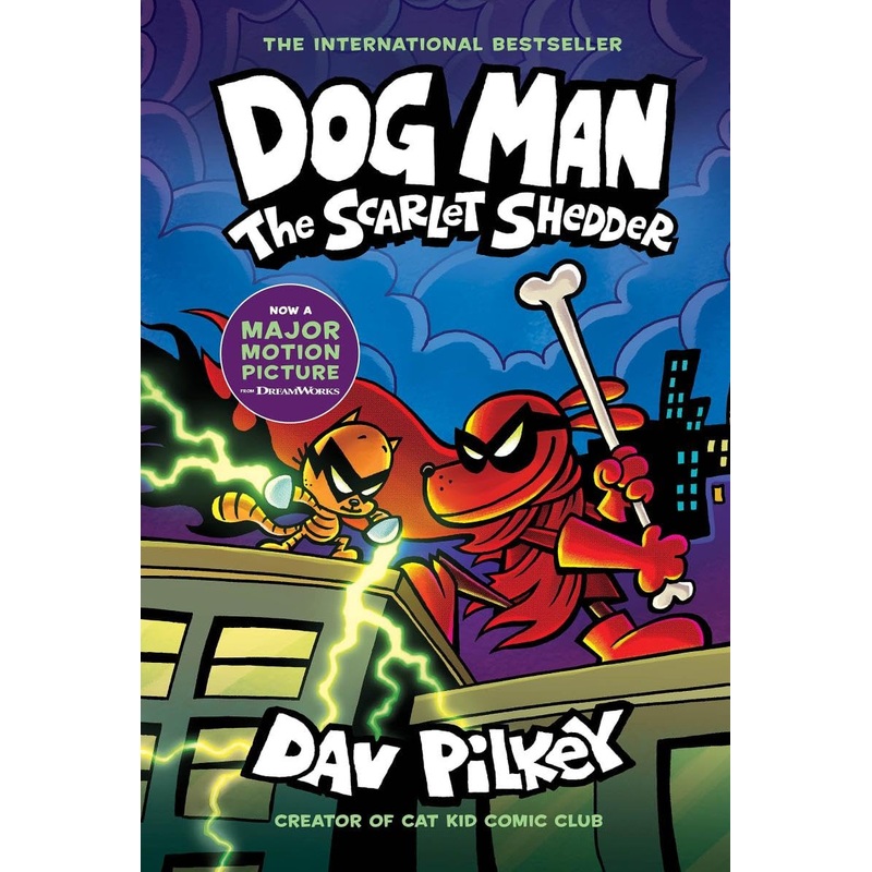 Dog Man Vol 12 Scarlet Shedder Hardcover New