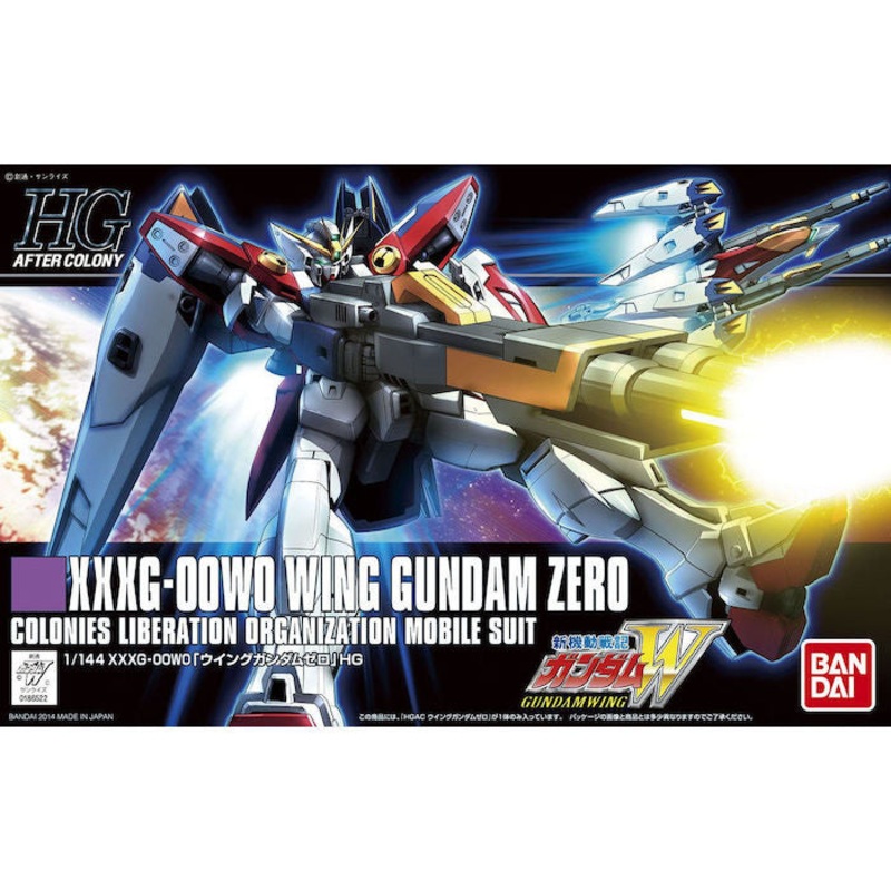 HGAC - Wing Gundam Zero - 1/144 Model Kit New