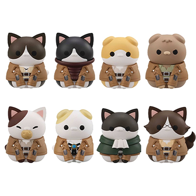 Mega Cat Project Attack on Tinyan Nyanko Survey Corps (Blind Box) Figure New