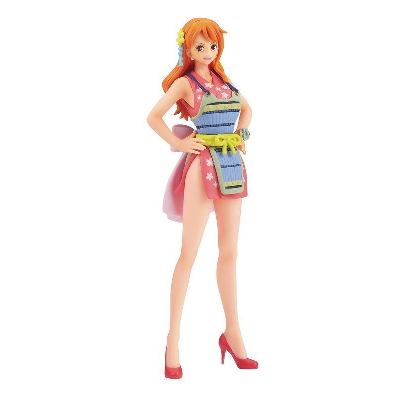 One Piece Grandline Lady V8 Wanokuni Nami Figure New