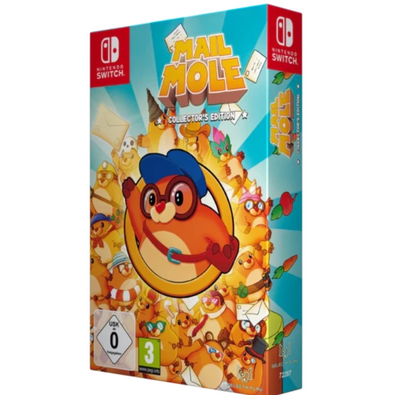 Mail Mole Collectors Edition Import Switch New