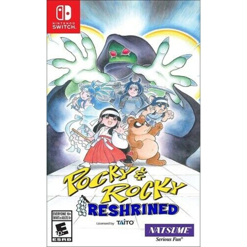 Pocky & Rocky Reshrined Switch New