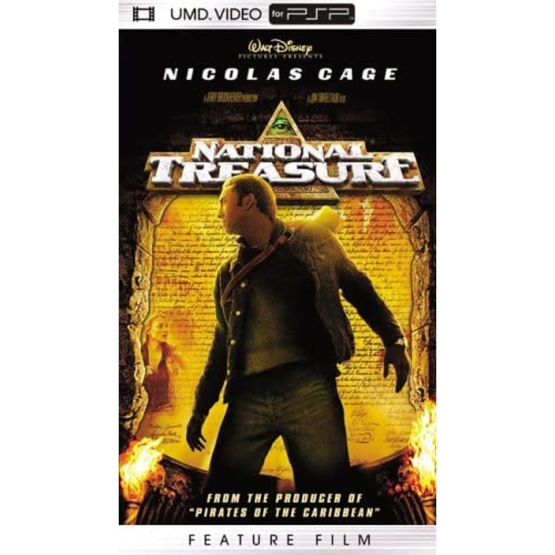 UMD Movie National Treasure PSP Disc Only Used