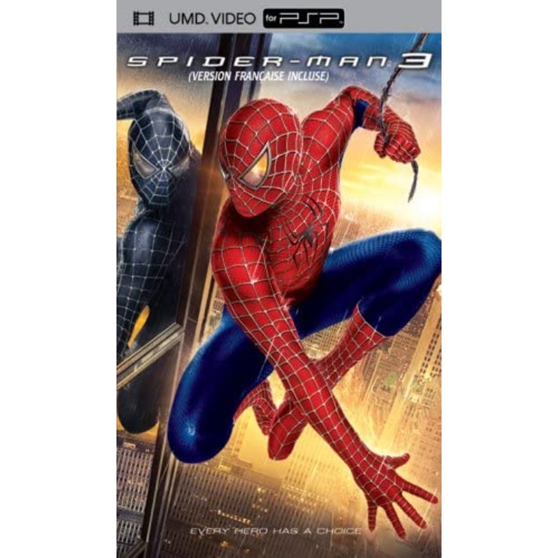 UMD Movie Spiderman 3 PSP Disc Only Used