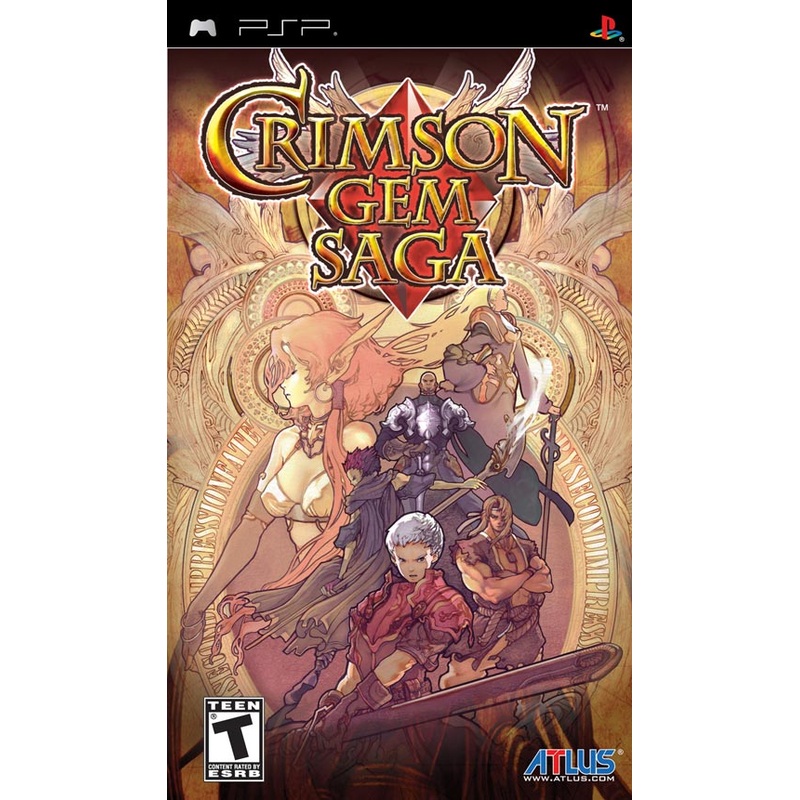 Crimson Gem Saga PSP Disc Only Used