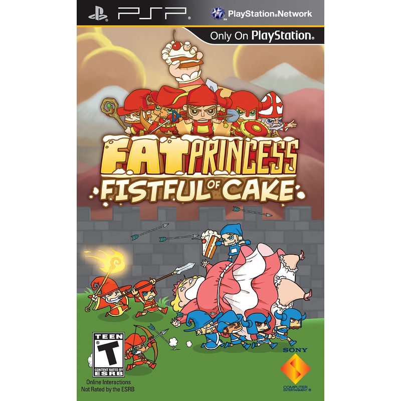 Fat Princess Fistful Of Cake PSP Disc Only Used