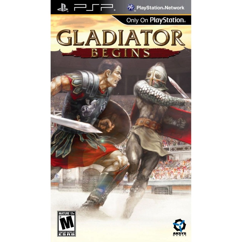 Gladiator Begins PSP Disc Only Used