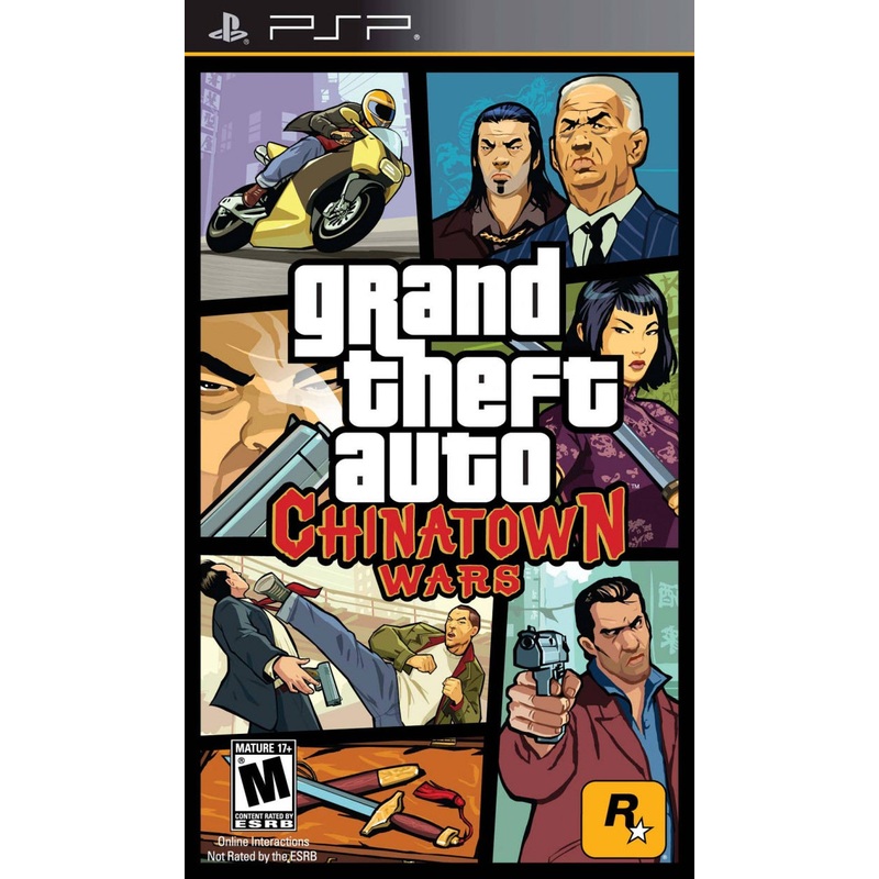 Grand Theft Auto Chinatown Wars PSP Disc Only Used
