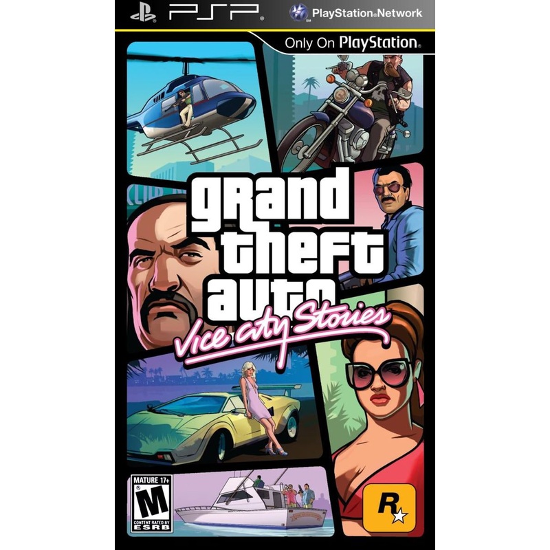Grand Theft Auto Vice City Stories PSP Disc Only Used