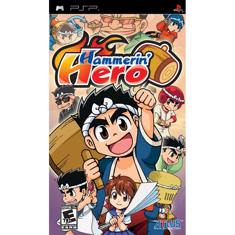 Hammerin Hero PSP Disc Only Used