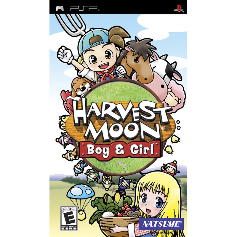 Harvest Moon Boy & Girl PSP Disc Only Used