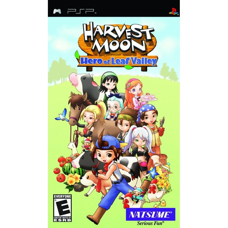 Harvest Moon Hero Of Leaf Valley PSP Disc Only Used