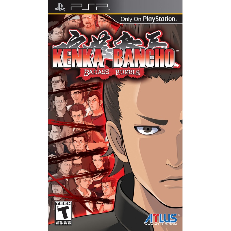 Kenka Bancho Badass Rumble PSP Disc Only Used