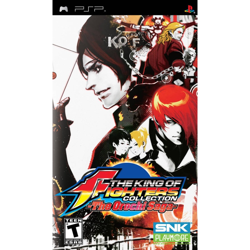 King Of Fighters Collection The Orochi Saga PSP Disc Only Used