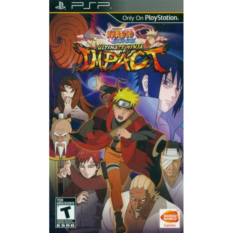 Naruto Ultimate Ninja Impact PSP Disc Only Used