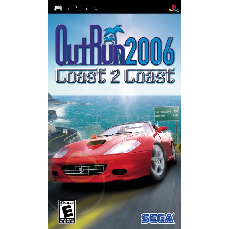Outrun 2006 Coast 2 Coast PSP Disc Only Used