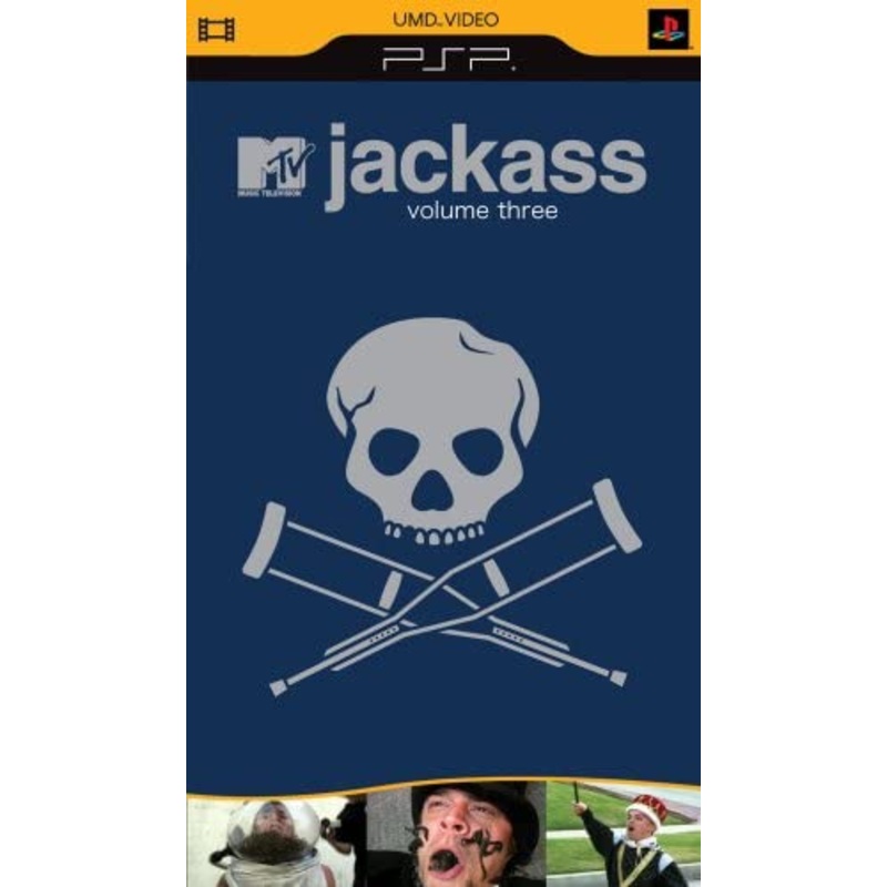 UMD Movie Jackass Vol 3 PSP Disc Only Used