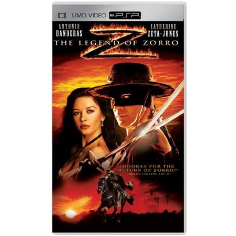 UMD Movie Legend Of Zorro PSP Disc Only Used