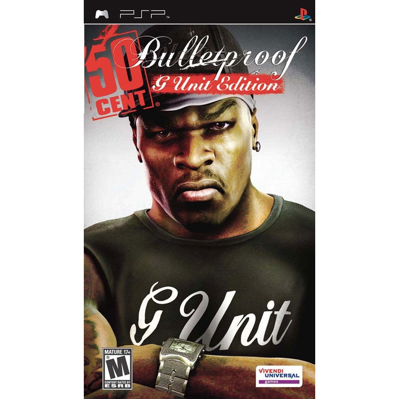50 Cent Bulletproof G Unit Edition PSP Disc Only Used