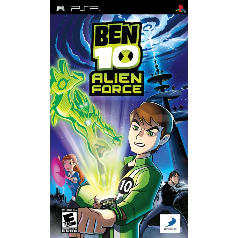 Ben 10 Alien Force PSP Disc Only Used