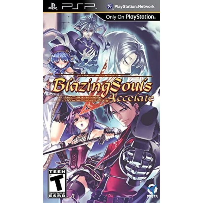 Blazing Souls Accelate PSP Disc Only Used
