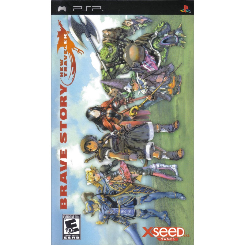 Brave Story New Traveler PSP Disc Only Used