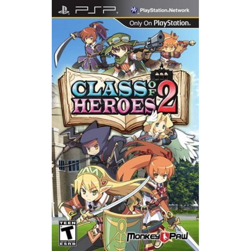 Class Of Heroes 2 PSP Disc Only Used