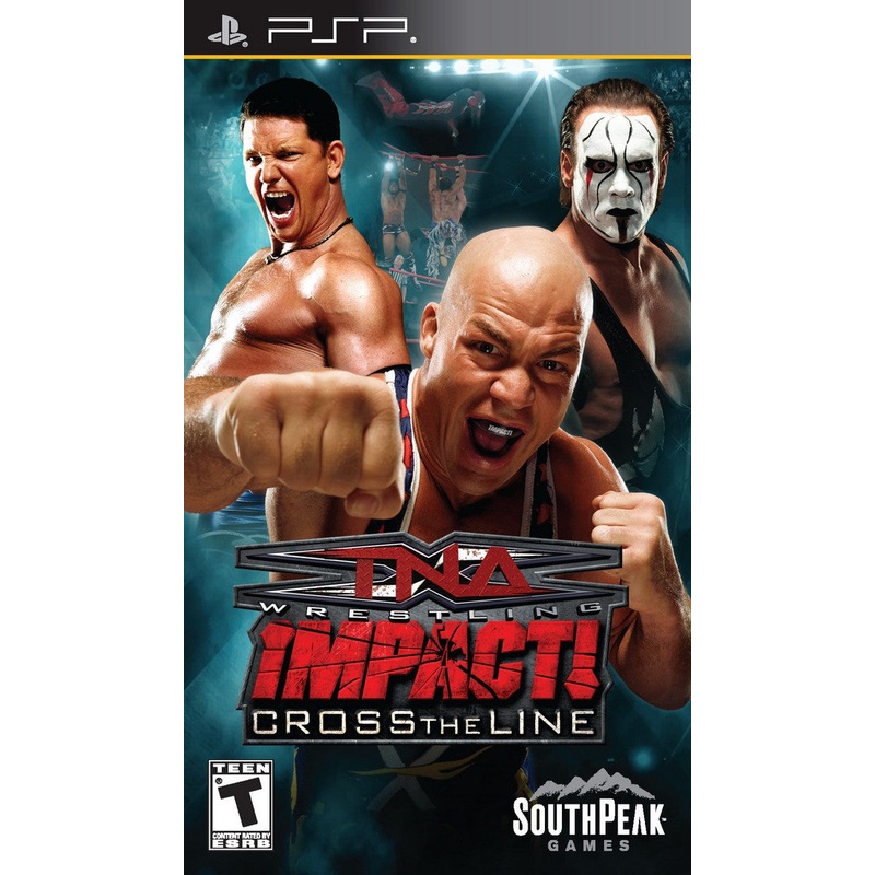 TNA Impact Cross the Line PSP Used