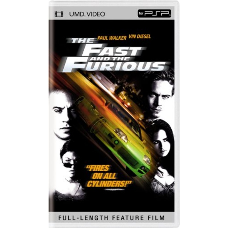 UMD Movie Fast & The Furious PSP Used