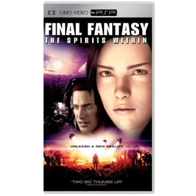 UMD Movie Final Fantasy Spirits Within PSP Used