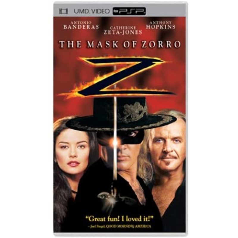 UMD Movie Mask of Zorro PSP Used