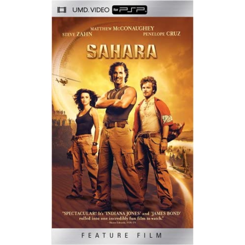 UMD Movie Sahara PSP Used