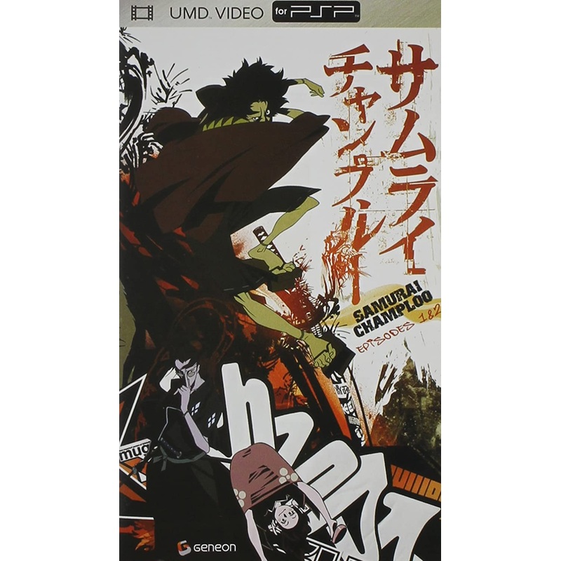 UMD Movie Samurai Champloo Episode 1&2 PSP Used