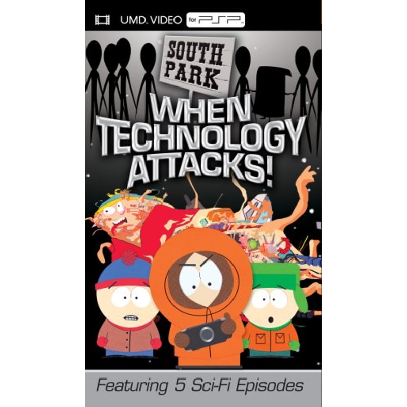 UMD Movie South Park When Technology Attacks PSP Used